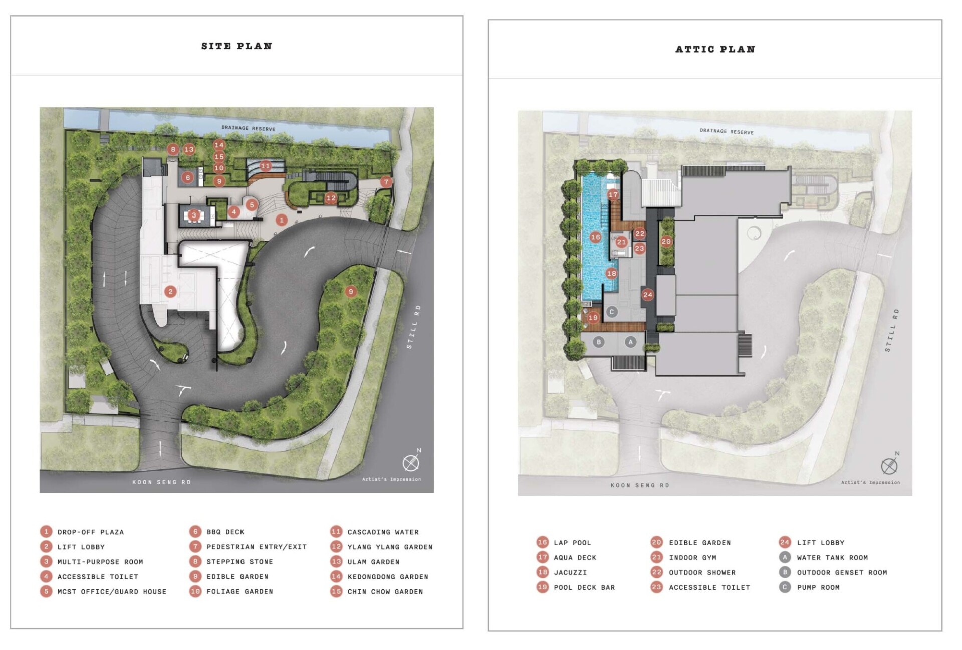 Claydence siteplan